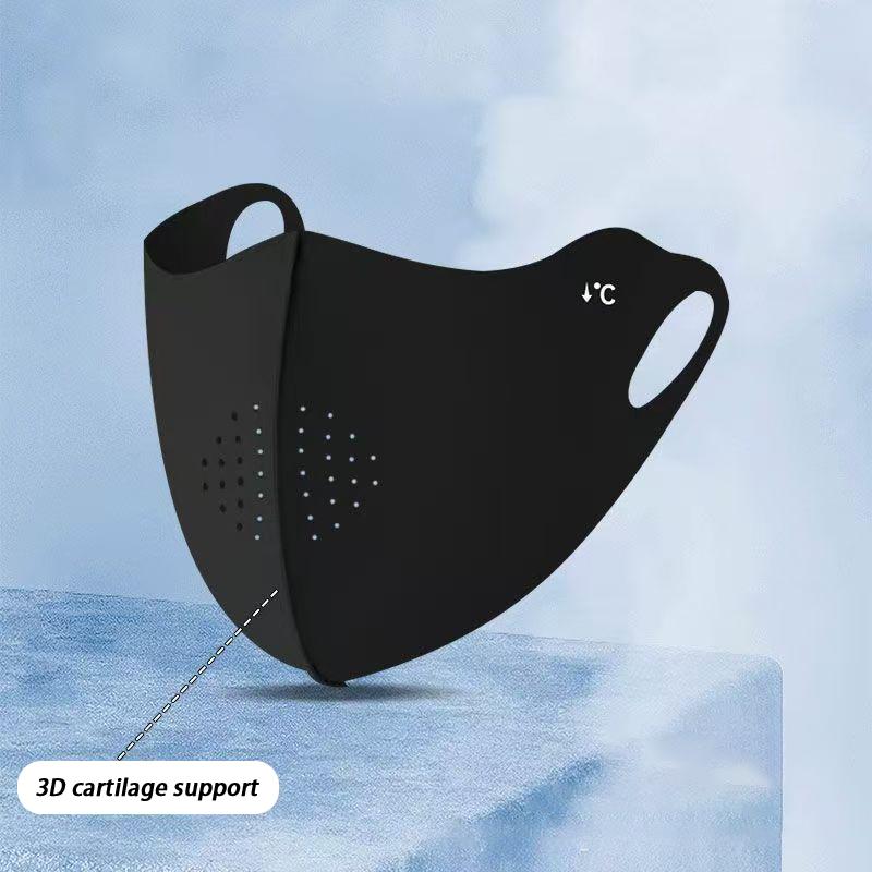 Uv Protection Breathable Face Mask 3D Seamless Full Face Outdoor Lightweight Sun Block Flex Fit