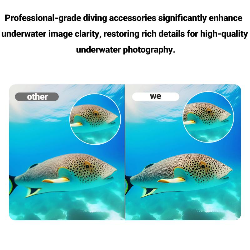 Невидимый аквабокс Pro для Insta360 X5, 50 м Полностью невидимый дизайн позволяет делать бесшовные 360-градусные подводные снимки Аксессуары