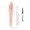 Automatic Curling Iron Wand 32mm Diameter Alloy Rotating Curling Iron for Makeup Travel EU Plug