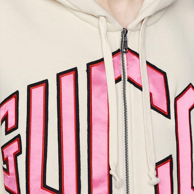 Gucci Худи на молнии с принтом "Алмаз" 580821-XJBHJ-9829