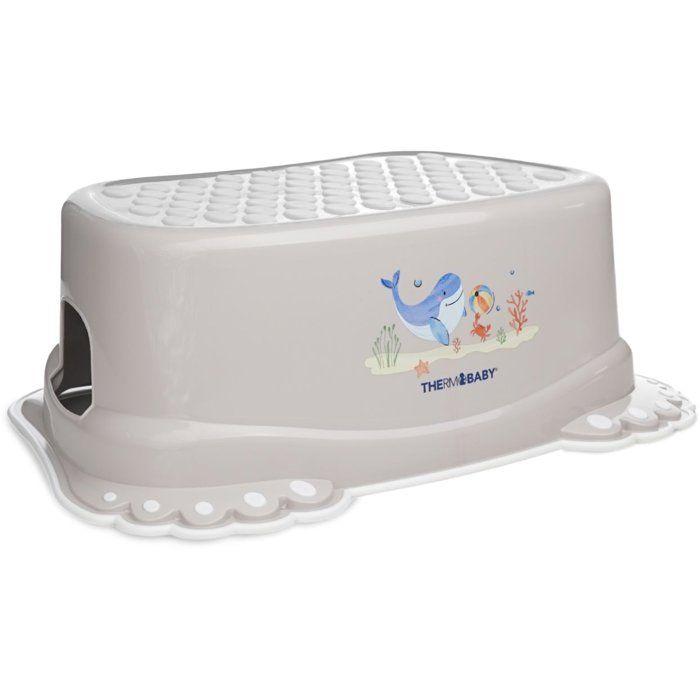 Marchepied antidérapant - THERMOBABY - Yoopi - Gris