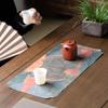 New Chinese Dry Brewing Mat, Double-sided Tea Mat, Tea Towel, Household Tea Table Mat, Pot Mat, One Seat, Multi-purpose Tea