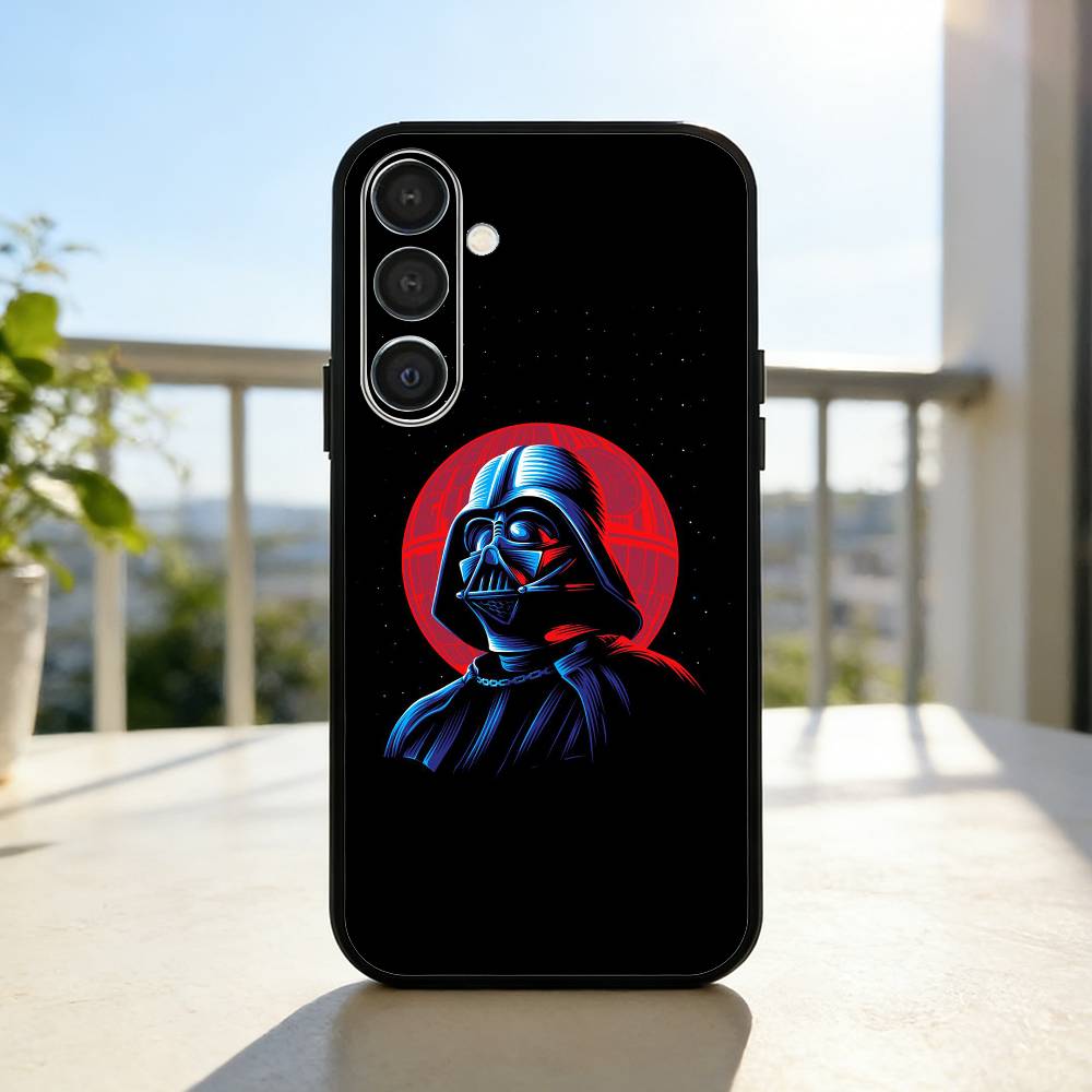 Epic S-Star W-War Phone Case For Samsung A73,72,71,A52,51,40,41,A22,A32,31,A13, Soft Black Shell