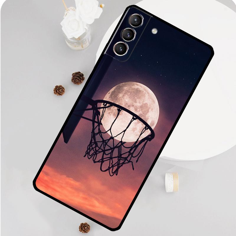 Чехол для телефона с баскетбольным мячом для Samsung Galaxy S26 S23 Ultra S20 S21 S22 S24 S25 Plus S10 S25 FE Funda Cover