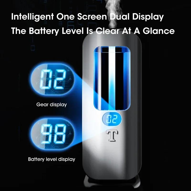 Desktop Aromatherapy Machine Mini Home Essential Oil Diffuser USB Air Purifier Deodorization Intelligent Aromatherapy Nebulizer