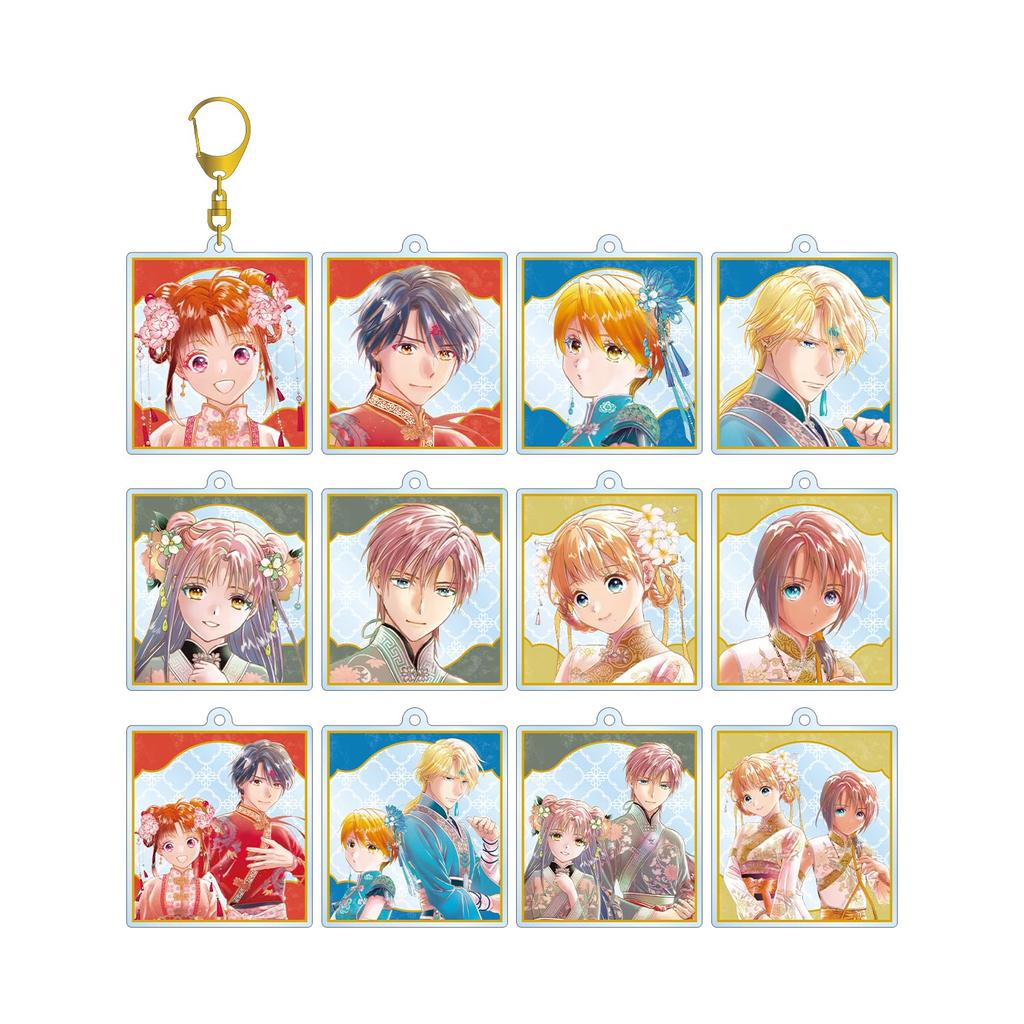 Fushigi Yuugi Yuu Watase Illustrations Chinese Costume Trading Acrylic Keychains Box of 12 Ver.
