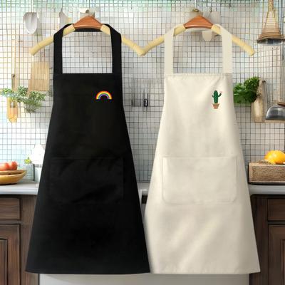 Милый водонепроницаемый и маслостойкий корейский фартук с героями мультфильмов для мужчин и женщин — идеально подходит для кухни, ресторана, домашнего хозяйства или работы