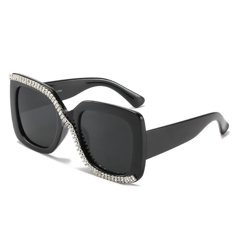 Солнцезащитные очки JYL TS Унисекс Защита от УФ Большие Очки Алмазная Улица 10690