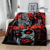 Movie The Evil Dead Printed blankets picnic blanket Flannel Warm blankets Soft Cozy Blanket Home travel blanket Birthday Gift