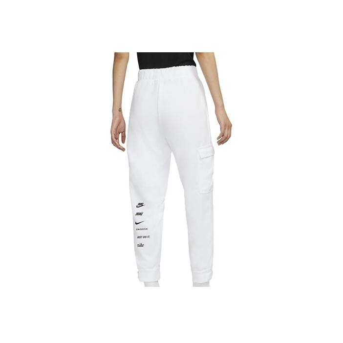 Nike Спортивные брюки-карго Swoosh женские брюки белые CU5634-100