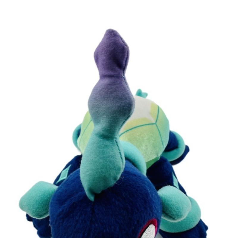 New Cute Terapagos Plush Toy Cute Legendary Turtle Character Soft Stuffed Doll Anime Plushie for Fans Collectors Birthday Gift Home Desk Decor