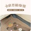 Capybara Cartoon Car Floor Mats Wear Resistant Washable Universal