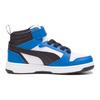 Puma Rebound Mid Детские Кроссовки Детские Кроссовки Белый Синий 393832-06