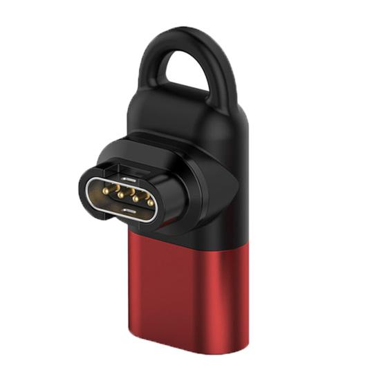 Адаптер для зарядного устройства для часов, портативный мини-переходник для зарядки женских и мужских часов с изгибом 90 градусов для Garmin Fenix ​​7 7x 5S 6 6X 6S PRO Instinct