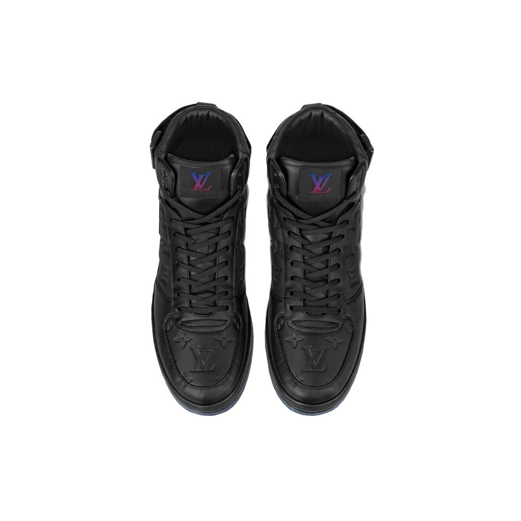 Louis Vuitton Кроссовки Rivoli Ankle 'Black Monogram' 1A8K1T