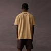 Fear of God Essentials Футболка с коротким рукавом с принтом логотипа-буквы Унисекс Топы Песочный Белый ESSENTIAL125BT222004F