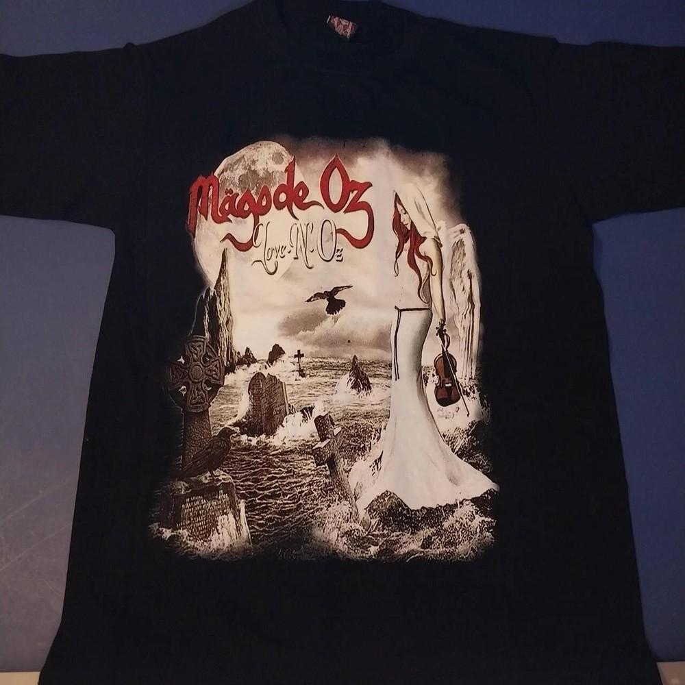 Vintage Mägo de Oz Band Rock Music Black Colour S to 5XL Shirt SG414 Unisex T-Shirt