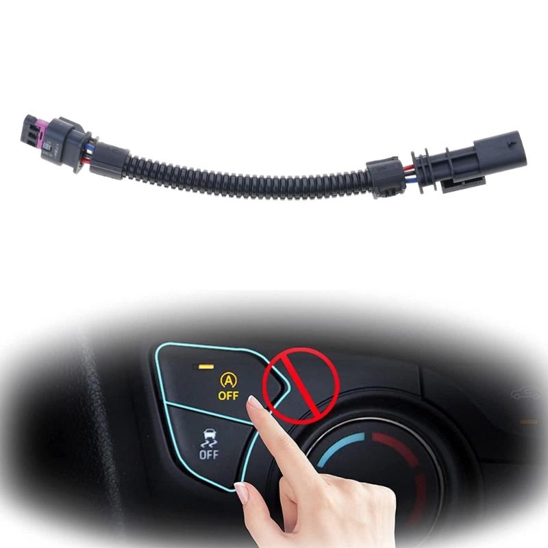 Отключатель системы Auto Start-Stop Автомобиль Автоматическая система Старт-Стоп Двигателя Устройство Отключения Контроль Датчик Штекер Стоп
