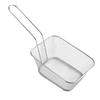 Корзина для подачи картофеля фри Мини корзины для фритюра из нержавеющей стали Сито для презентации еды Эргономичная ручка Аксессуар для фритюрницы