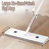 360 Degree Rotation Flat Mop 42cm Squeeze Mop Durable Hand-free Mop  Cleaning Tool