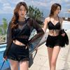 Women's Bikinis Set With Cover Up Summer Bathing Suits Split Swimwear Sexy Lady Beach Wear Fashion Swimsuits