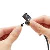 Магнитное ожерелье TAO ожерелье ARAN Gloss Black LL Размер Популярный [Colantotte] Мужской