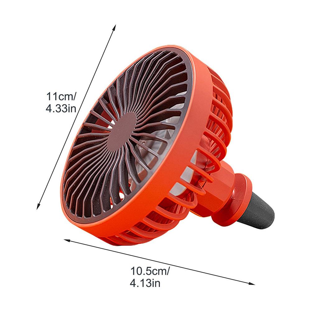 Автомобильный вентилятор с зажимом для воздуховода, вентилятор для охлаждения автомобиля, циркуляционный вентилятор с 3 скоростями, автомобильный вентилятор с зажимом для охлаждения, вращающийся на 360 градусов, вентилятор для автомобиля