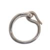 HERMES   Scarf ring Silver metal Women