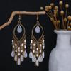 Серьги-кисточки Bohemian Water Drop: Ретро этнический стиль с разноцветными рисовыми бусинами для женщин