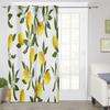 Лимоны и цветы оконные шторы для гостиной спальни роскошные современные кухонные шторы тканевые шторы