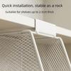 No Drill Under the Mirror Cabinet Storage Basket Under Cabinet Organizer  Kitchen Storage