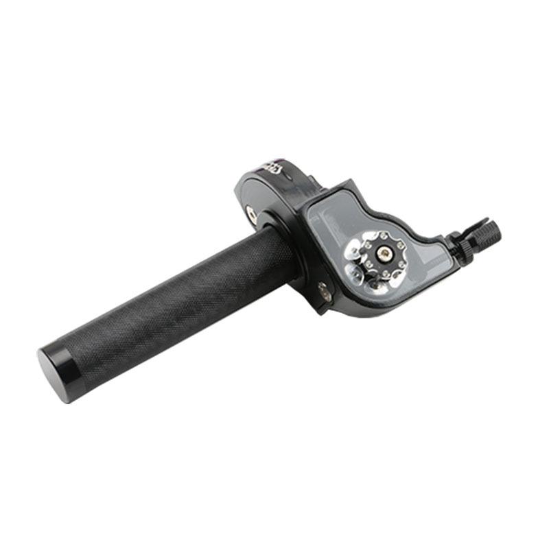 1Pcs Throttle Twist Grips Handlebars 22mm Universal Aluminum Accelerator For Motorcycle Moped Scooter Bike M10*1.5