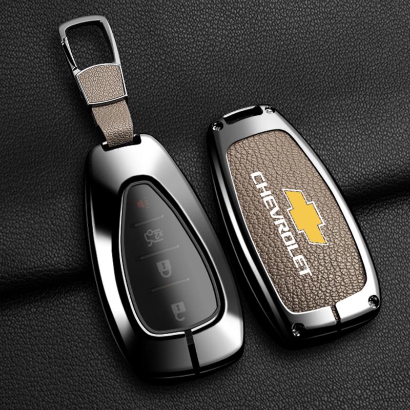 Для Chevrolet Onix Equino Orlando Cruze Spark Sonic Camaro Volt Bolt Trax Malibu Blazer Traverse Seeker Алюминиевый Чехол-Крышка для Автомобильного Ключа