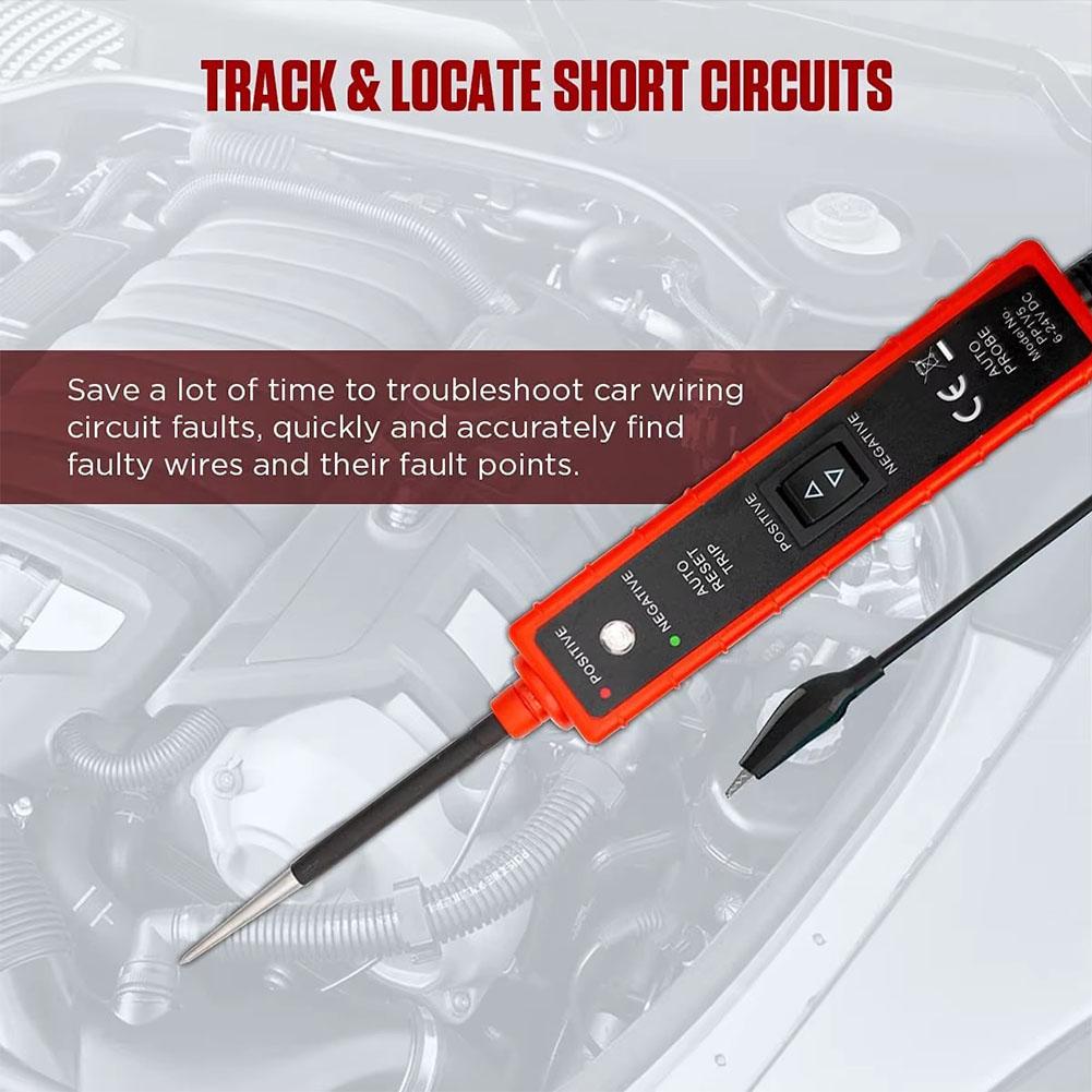 Тестер электрических цепей автомобиля Probe Test Проводимость, Полярность, Тестер Цепи Двигателей Лампа Питания V7F7