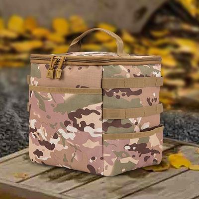 Сумка для бензобака для кемпинга, практичная сумка, кухонная утварь, многоцелевой портативный органайзер для посуды