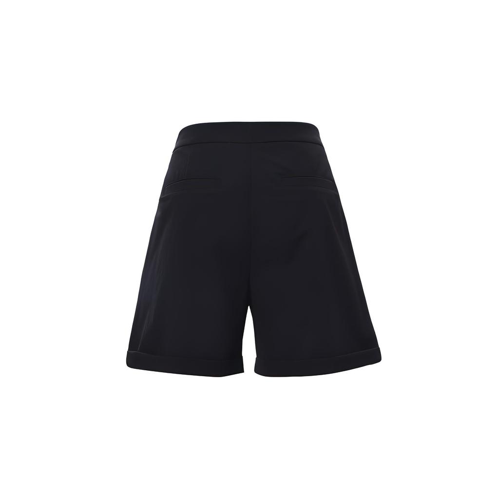Fila Однотонные Удобные Свободного Кроя Спортивные Шорты Пятиточки Повседневные Женские шорты Легендарно-Синий F11W434810F-NV