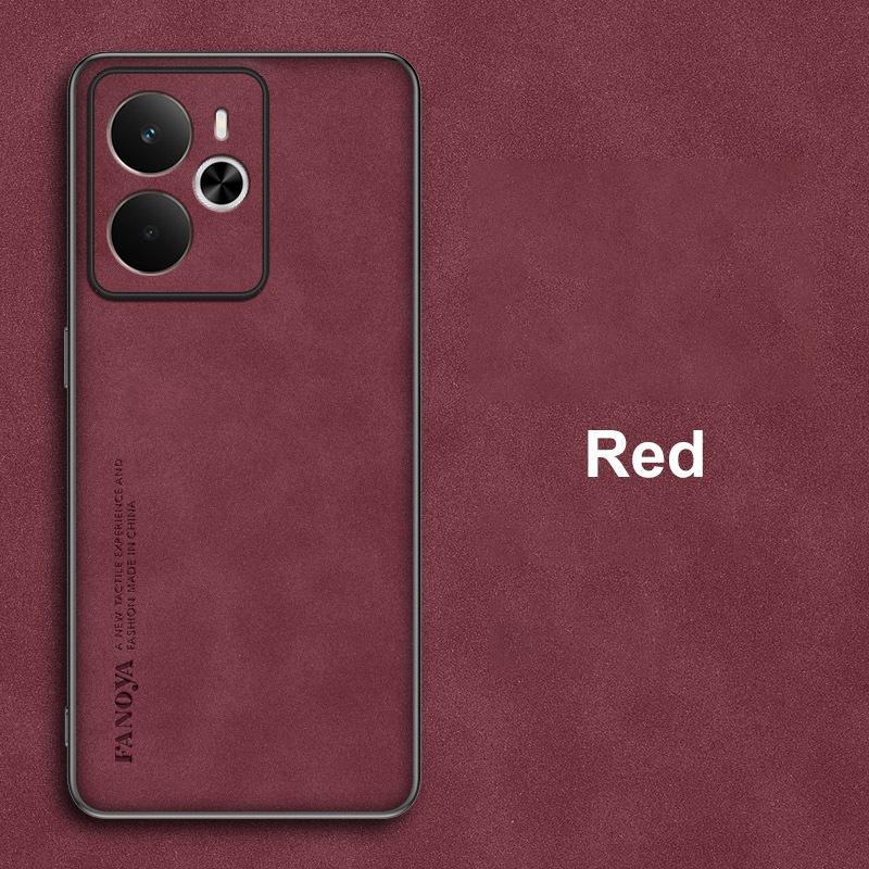 Для Realme 14 5G Чехол Роскошный Чехол для Телефона из ПУ Кожи Для Realme14 5G Задняя Крышка Матовый Силиконовый Ударопрочный Полная Защита Чехол