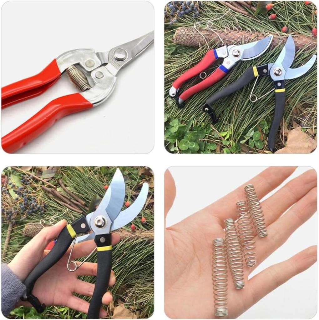 1 шт. Садовые ножницы пружинные, V-образные левая и правая пружина, аксессуары для секаторов