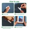 10/20/30/50PCS Punch-free Frame Tape Strips Self Adhesive No Trace Picture Frame Poster Wall Hook Wall Hanger