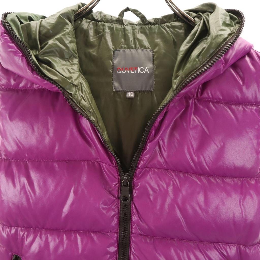 DUVETICA Made in Bulgaria FEBE Down vest 40 purple Women Used