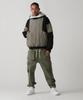 AVIREX EXPANSION COMBI CREW JACKET 783-3252069 men's XL 410 charcoal
