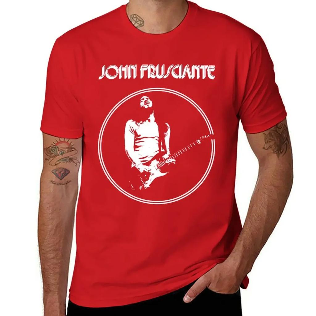 John Frusciante Essential T- T-Shirt customizeds vintage oversized mens t shirts casual stylish