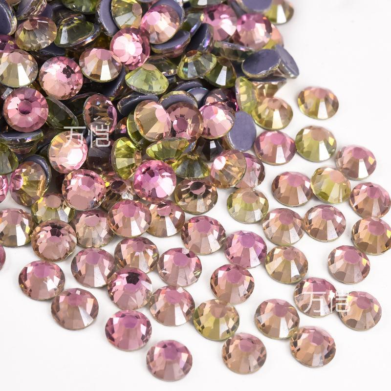 Китай Красный Стекло Горячий Алмаз, Термоплавкий Клей Стразы Diy Одежда Кристалл Ювелирные Изделия Декоративные Красота Креативные Аксессуары