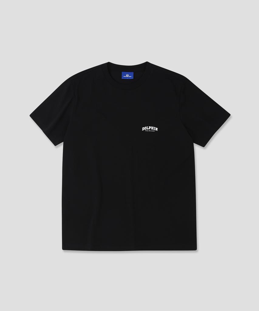 DOLPHIN WAVE APPAREL [3 шт.] Футболка с логотипом-аркой дельфина Белый & Белый & Черный