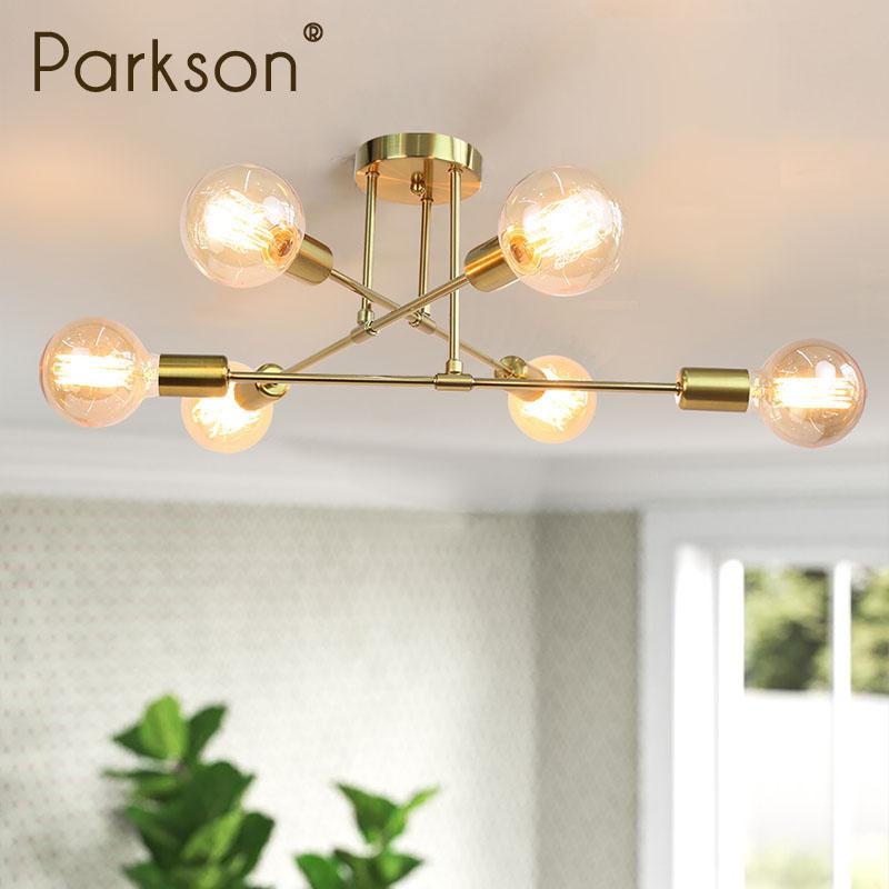 Celling Lights Warm Romantic Gloden Chandelier For Home Bedroom Dining Room Modern Creative Minimalist Lighting Chandelier E27