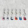 Y2k Guitar Keyring Star Musical Instrument Keychain Guitar Key Chain  Couple Gift