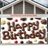 Party Backdrop Happy Birthday Birthday Photo Booth Background Wall Decor