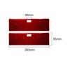 2x For Nissan 350Z 2003-2009 Red Carbon Fiber Rear Storage Box Panel Cover Trim