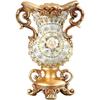 European-style Retro Resin Large Flower Vases for Living Dining Room Table Centerpiece Bedroom Office Hotel Home Decoration