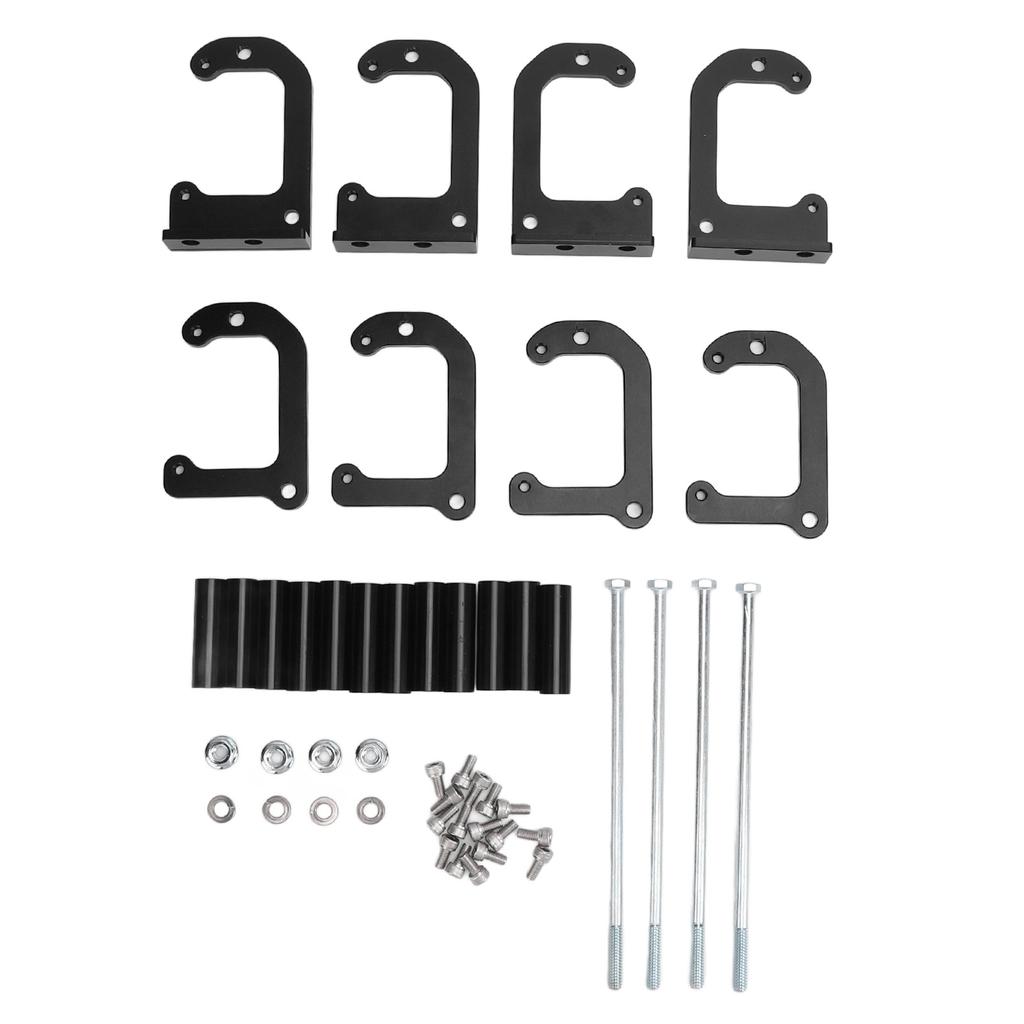 Truck Supplies Coil Relocation Brackets Remote Mount 551562 Replacement for LS Swap Truck LQ4 LQ9 Truck Coil Relocation Brackets